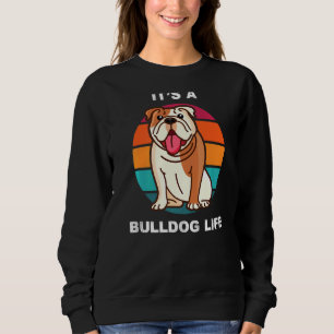 Camiseta Proprietários de Bulldog Bonitos É uma Vida de Bul