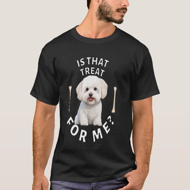 Camiseta Proprietários de Cães Bichon Frise Arte Design É E (Frente)