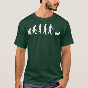 Camiseta Proprietários De Cães Cão Raça Evolução Corgi Ador