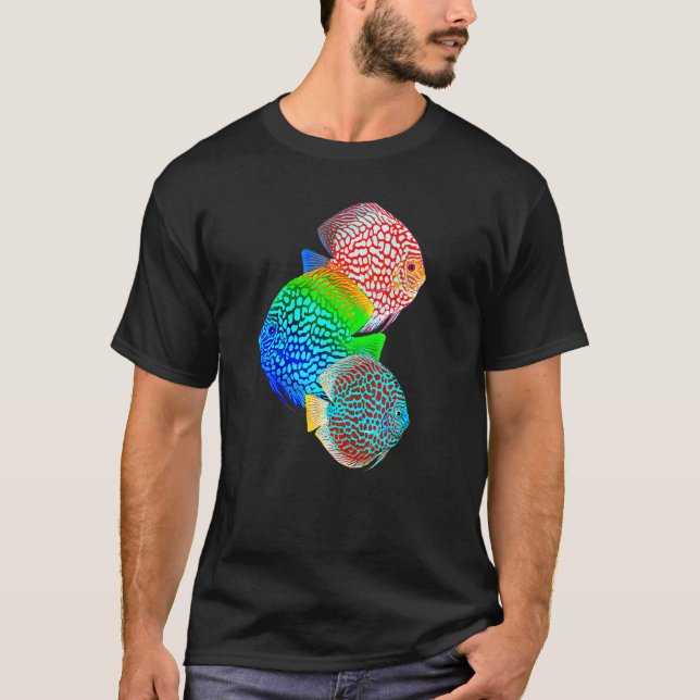 Camiseta Proprietários de tanques de peixe Aquário de peixe (Frente)