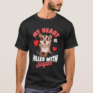 Camiseta Proprietários Engraçados De Pet Sugar Glider Meu C