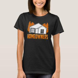 Camiseta Proprietários Homeowner Casa Residencial