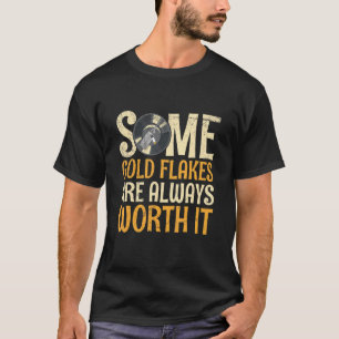 Camiseta Prospecção Dourada de Digging para um Prospector D