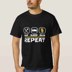 Camiseta Prospecção Dourada de Panorama do Sono Oriental Re
