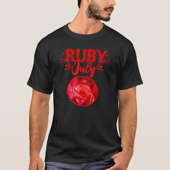 Camiseta Prospector Minerador Potencial Gems Prospect Ruby (Frente)