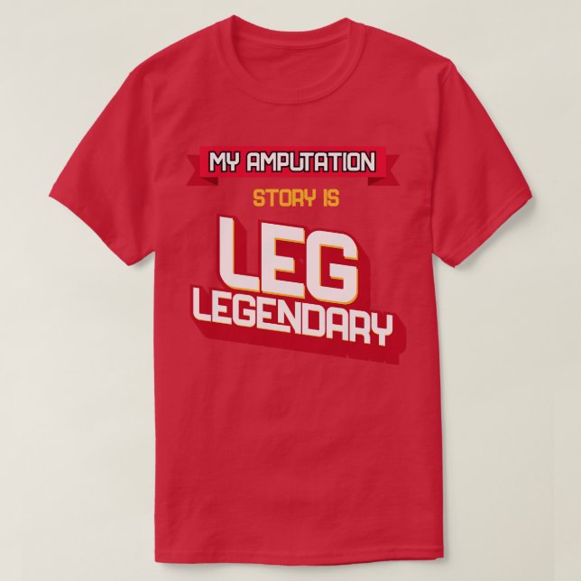 Camiseta Prosperação das pernas e sensibilização para a amp (Frente do Design)