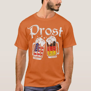 Camiseta Prost Beer American Flag Funny Oktoberfest