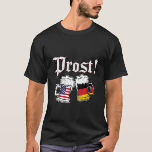 Camiseta Prost Beer German Flag T Shirt Oktoberfes