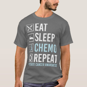 Camiseta Prostata Sensibilização do Cancer Coma Quimio do S