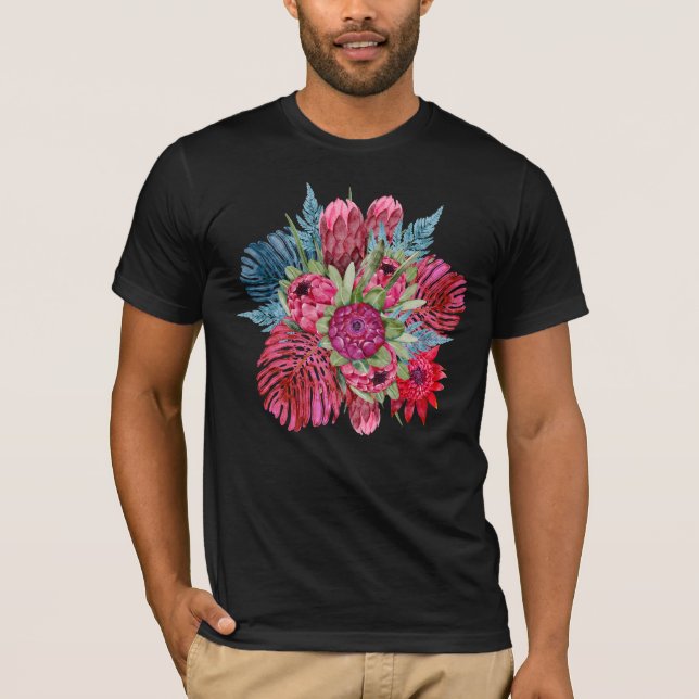 Camiseta Protea e Florestas Tropicais - Bold Tropical (Frente)