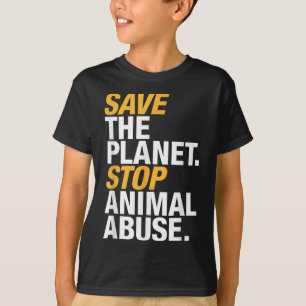 Camiseta Proteção Ambiental Bem-Estar Animal Vegano Terra