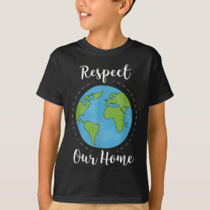 Camiseta Proteção ambiental contra o aquecimento global