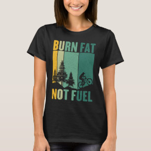 Camiseta Proteção ambiental da pista de bicicleta Poupança