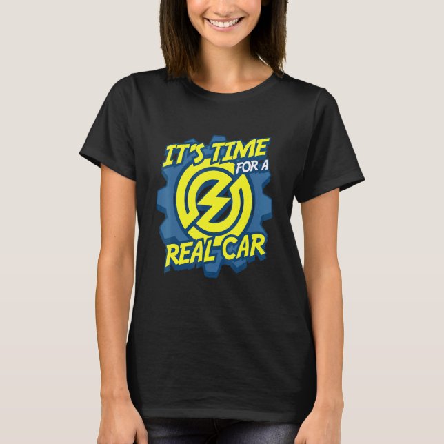 Camiseta Proteção ambiental do condutor de automóveis de mo (Frente)