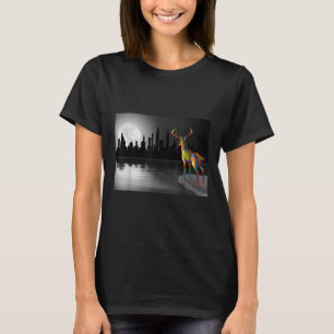 Camiseta Proteção Ambiental dos Veados à Lua
