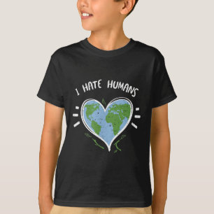Camiseta Proteção Ambiental_ Eu Odeio Humanos - Dia da Terr