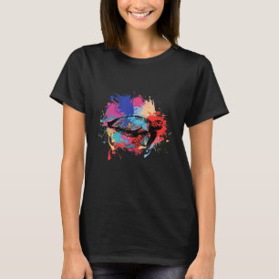 Camiseta Proteção Ambiental Proteção Climática Tartaruga