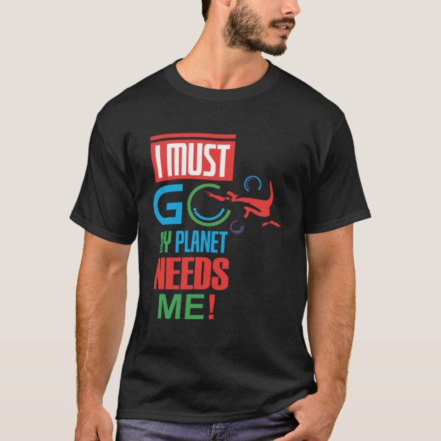 Camiseta proteção ambiental proteção da natureza planeta (Frente)