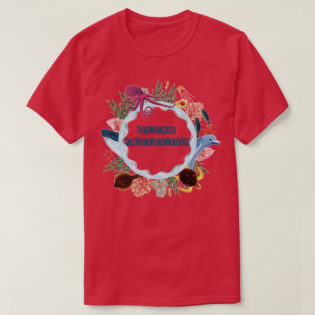 Camiseta Proteção ambiental Salvar o planeta 2 (Frente do Design)