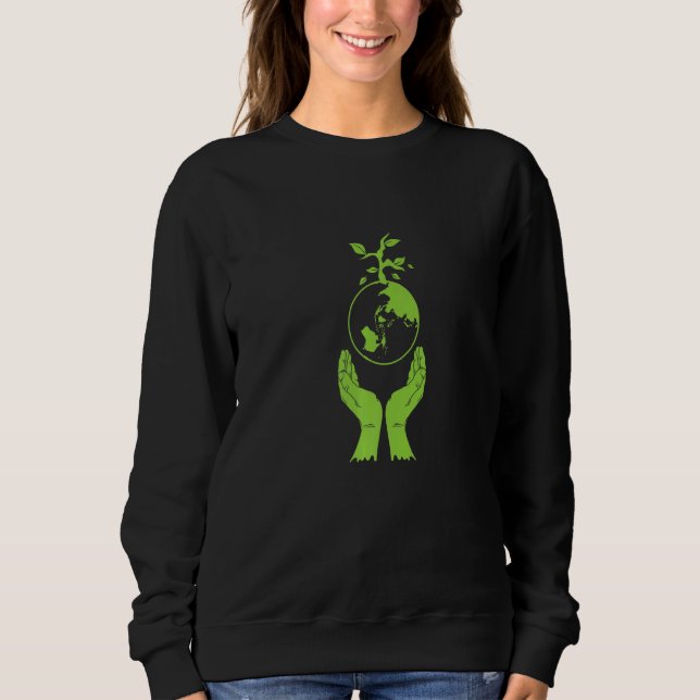 Camiseta Proteção Ambiental Terra Verde (Frente)