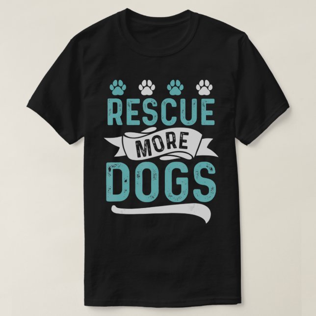 Camiseta Proteção Animal Cão Salvamento Sexo Salvamento Neu (Frente do Design)