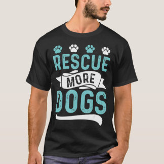 Camiseta Proteção Animal Cão Salvamento Sexo Salvamento Neu