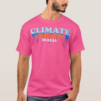 Camiseta Proteção climática O ambiente contribui para o aqu