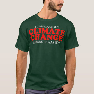Camiseta Proteção climática O ambiente contribui para o aqu