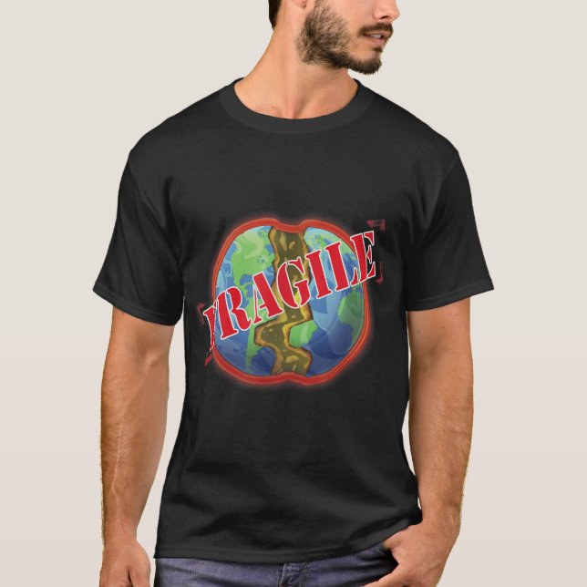 Camiseta Proteção Climática, Reserva da Terra Frágil E Prot (Frente)