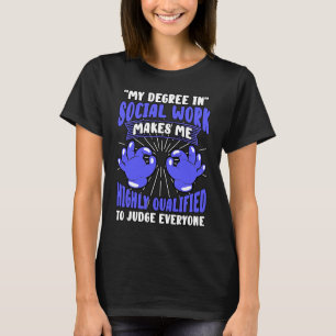 Camiseta Proteção da Comunidade Social dos Trabalhadores So