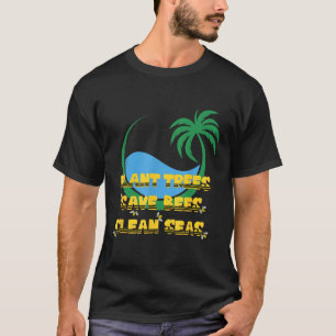 Camiseta Proteção das abelhas Plantações em Árvore Ecologia