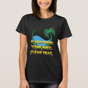 Camiseta Proteção das abelhas Plantações em Árvore Ecologia
