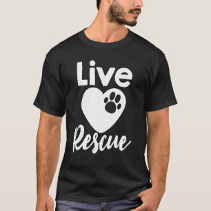 Camiseta Proteção de Cão de Adoção de Pet de Emergência em