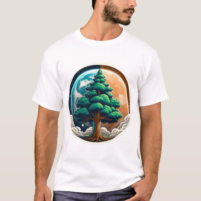Camiseta Proteção do planeta T_shirt (Frente)