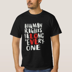 Camiseta Proteção dos Direitos Humanos no Mundo