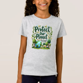 Camiseta Protect Our Planet – Eco Classroom Print