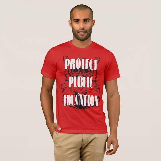 Camiseta Protect Public Education (Frente Completa)