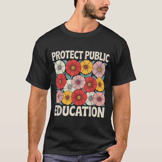 Camiseta Protect Public Education  (Frente)