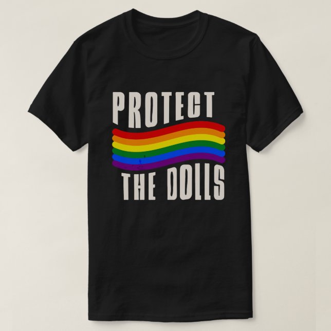 Camiseta Protect the Dolls – Final do Show AW 2025 (Frente do Design)