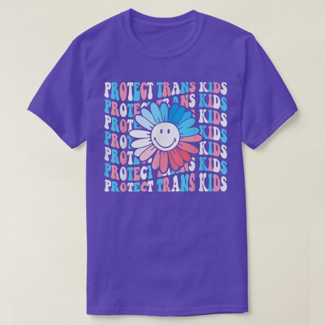 Camiseta Protect Trans Kids LGBT Support, Transgender LGBT  (Frente do Design)