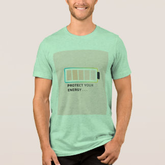 Camiseta Protect Your Energy Battery
