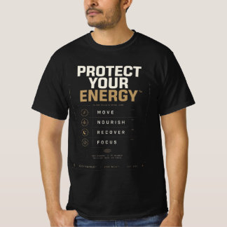 Camiseta Protect Your Energy™ | Premium Wellness & Intentio