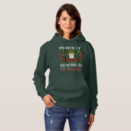 Camiseta Proteger a Consciência Ambiental das Florestas Tro