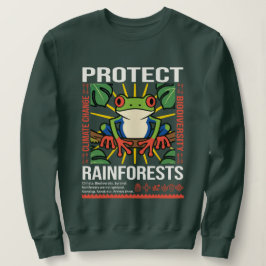 Camiseta Proteger a Consciência Ambiental das Florestas Tro