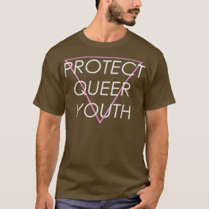 Camiseta Proteger a Juventude Fila LGBTQ Transgender Suppor