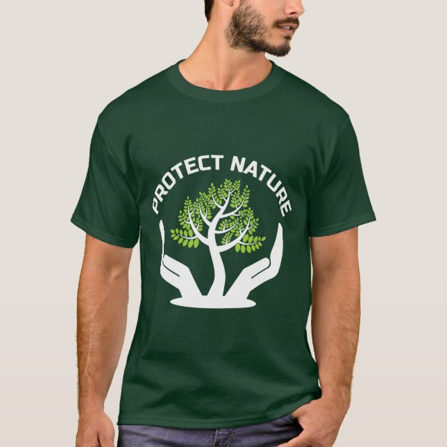 Camiseta Proteger a Natureza (Frente)