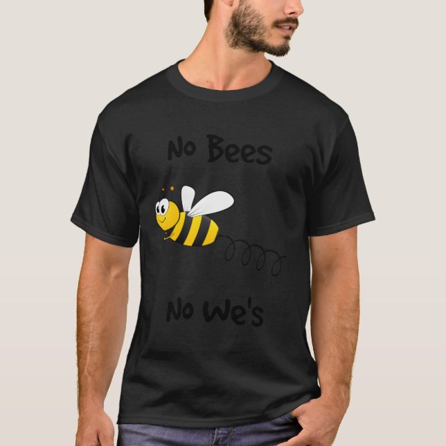Camiseta Proteger A Polinização Das Abelhas Sem Abelhas Pol (Frente)