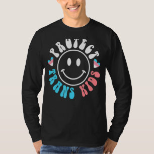 Camiseta Proteger a Trans Kids Lgbt Suporta a Lgbt Transgen
