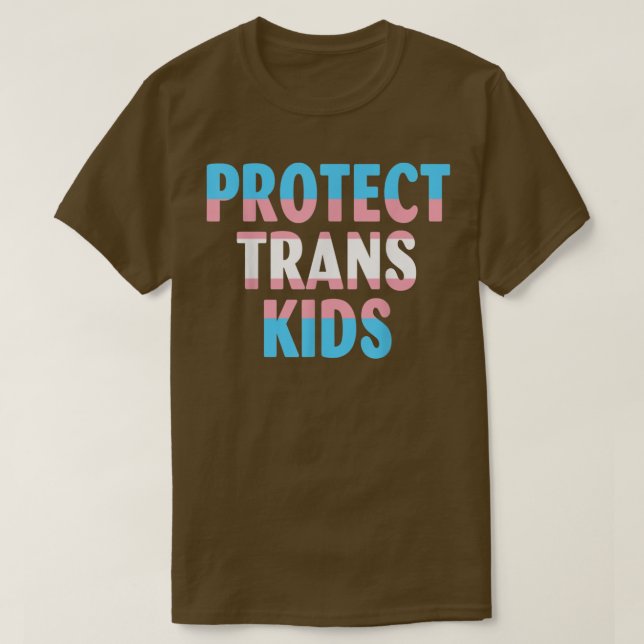 Camiseta Proteger a Transsabilidade do Orgulho Trans de Cri (Frente do Design)