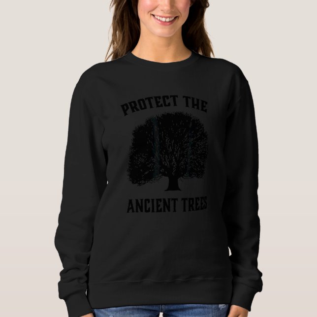 Camiseta Proteger As Árvores Antigas Floresta Antiga Vida S (Frente)